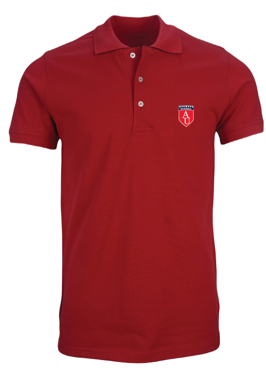 Klasik Polo T-Shirt Bordo / Classic Polo T-Shirt Claret Red