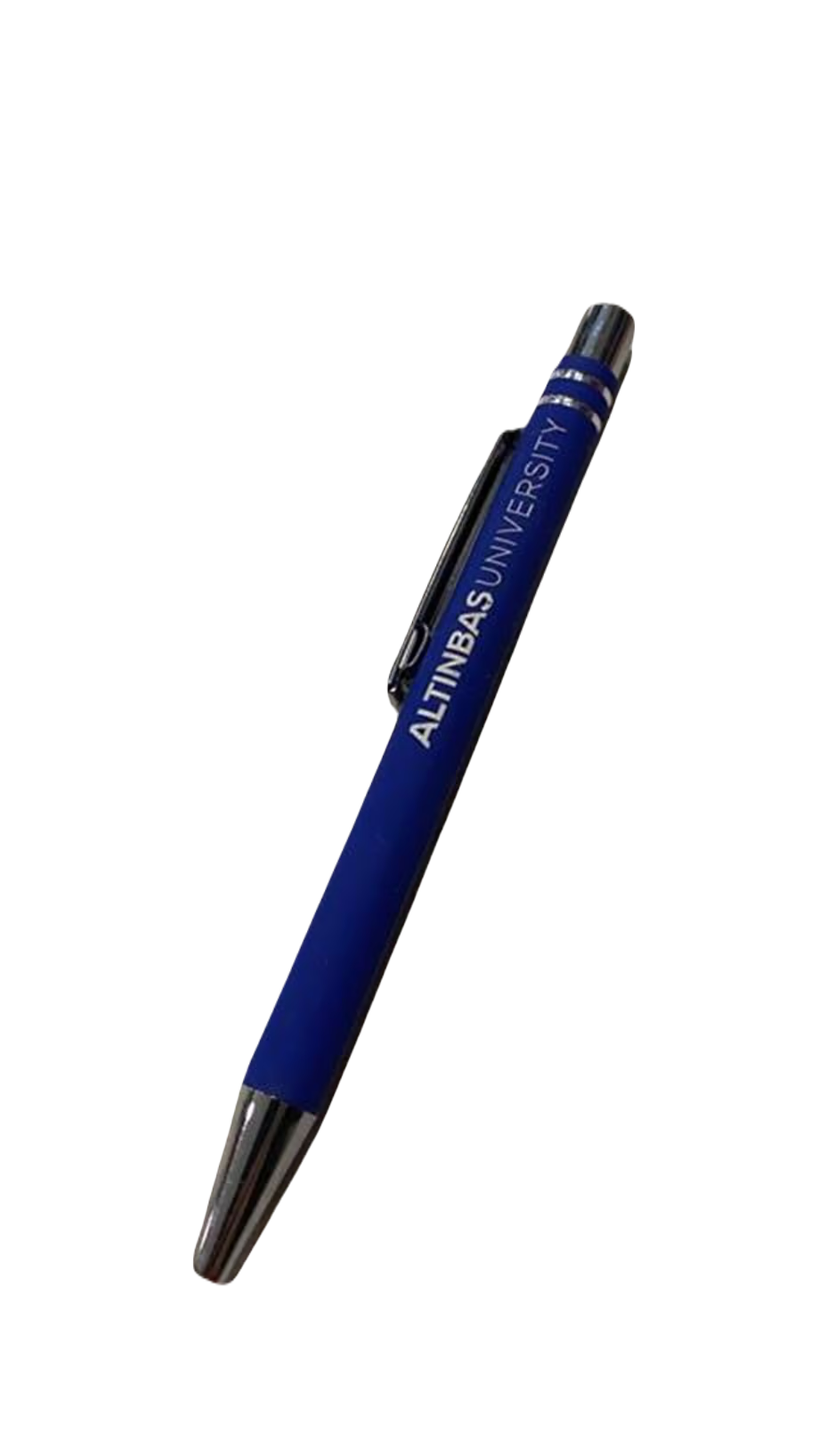 Lacivert Metal Ruber Kalem / Navy Blue Metal Ruber Pen