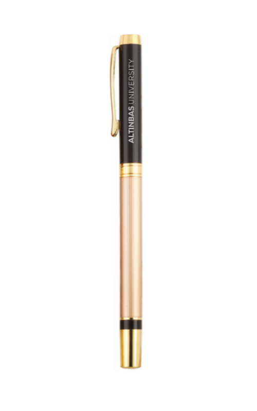 Tekli Gold Roller Kalem Seti Siyah / Single Gold Roller Pen Set BlackTekli Gold Roller Kalem Seti Siyah / Single Gold Roller Pen Set Black
