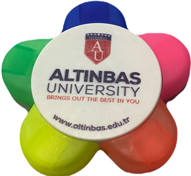 Çiçek Model Fosforlu Kalem / Flower Model Highlighter Pen