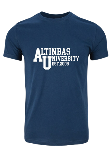 Düz Est Bisiklet Yaka T-Shirt Lacivert / Plain Est Crew Neck T-Shirt Navy Blue