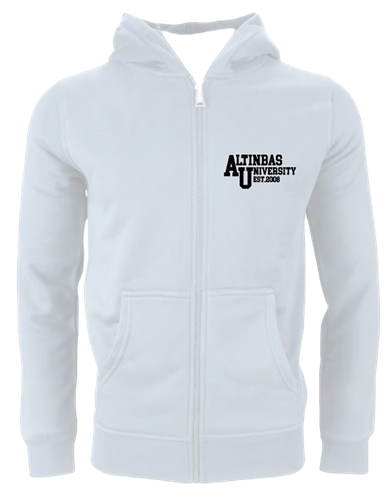 Fermuarlı Beyaz / Zipper White