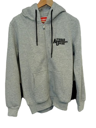 Fermuarlı Gri /  Zipper Grey