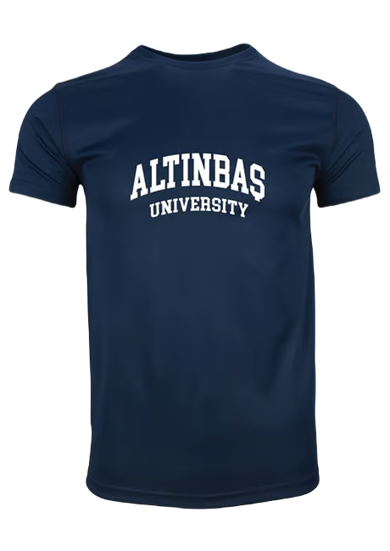İç Bükey Bisiklet Yaka T-Shirt Lacivert / Concave Crew Neck T-Shirt Navy Blue