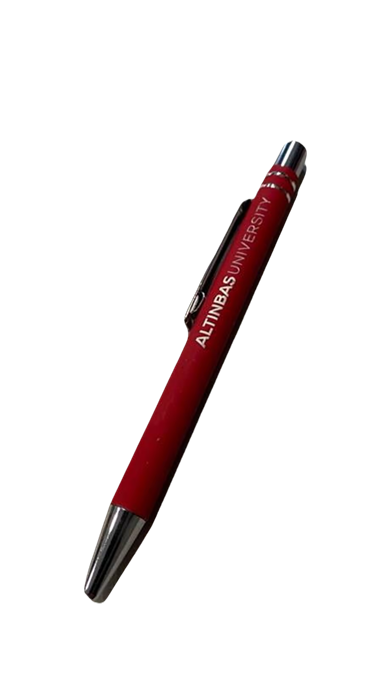 Kırmızı Metal Ruber Kalem / Red Metal Ruber Pen