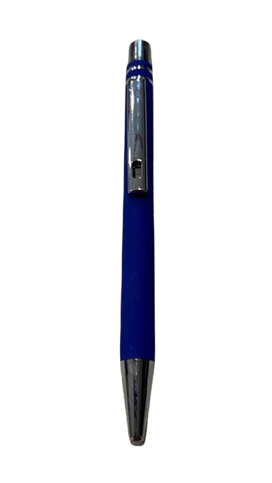 Lacivert Metal Ruber Kalem / Navy Blue Metal Ruber Pen