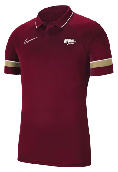 Nike Erkek Çizgili Polo T-Shirt Bordo / Nike Mens Striped Polo T-Shirt Claret Red