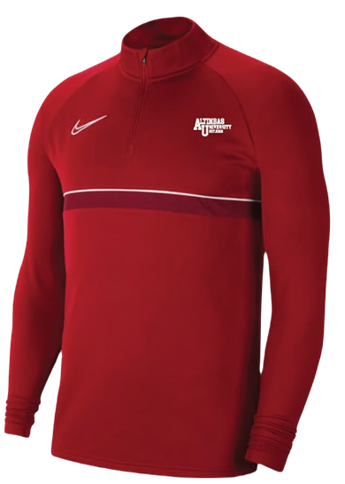 Nike Erkek Half Zipper Antrenman Üstü Kırmızı / Nike Mens Half Zipper Training Top Red