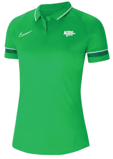 Nike Kadın Çizgili Polo T-Shirt  Yeşil / Nike Womens Striped Polo T-Shirt Green