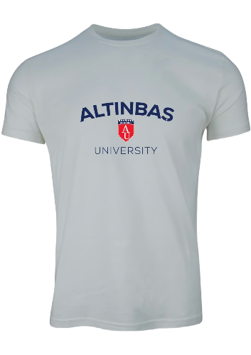 Altınbaş Logo Bisiklet Yaka T-Shirt Beyaz / Altınbaş Logo Crew Neck T-Shirt WhiteAltınbaş Logo Bisiklet Yaka T-Shirt Beyaz / Altınbaş Logo Crew Neck T-Shirt White