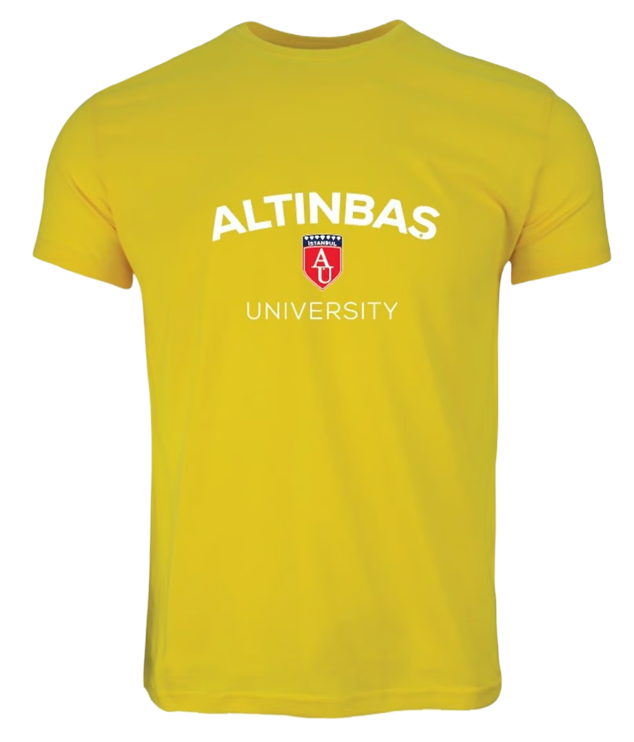 Altınbaş Logo Bisiklet Yaka T-Shirt Hardal / Altınbaş Logo Crew Neck T-Shirt YellowAltınbaş Logo Bisiklet Yaka T-Shirt Hardal / Altınbaş Logo Crew Neck T-Shirt Yellow