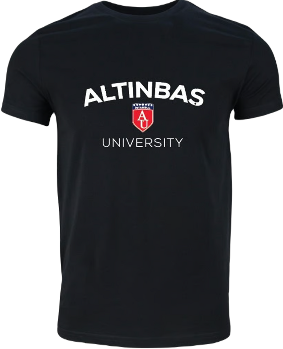 Altınbaş Logo Bisiklet Yaka T-Shirt Siyah / Altınbaş Logo Crew Neck T-Shirt BlackAltınbaş Logo Bisiklet Yaka T-Shirt Siyah / Altınbaş Logo Crew Neck T-Shirt Black