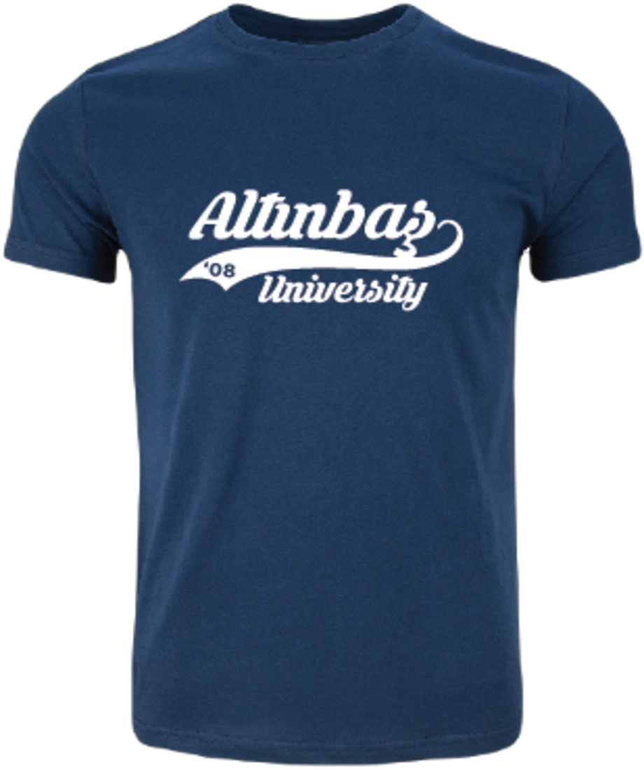 Kuyruklu Yazı Bisiklet Yaka T-Shirt Lacivert / Tailed Letter Crew Neck T-Shirt Navy BlueKuyruklu Yazı Bisiklet Yaka T-Shirt Lacivert / Tailed Letter Crew Neck T-Shirt Navy Blue