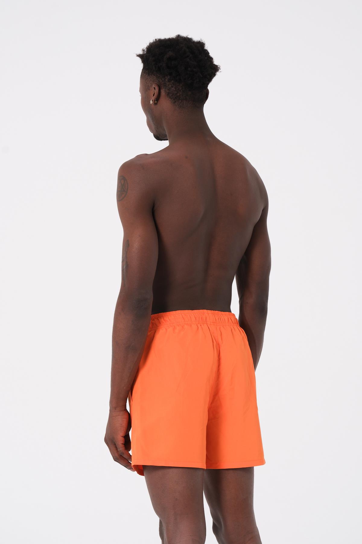 DAAG Oranj Düz Renk Standart Boy Erkek Deniz ve Havuz Şortu 