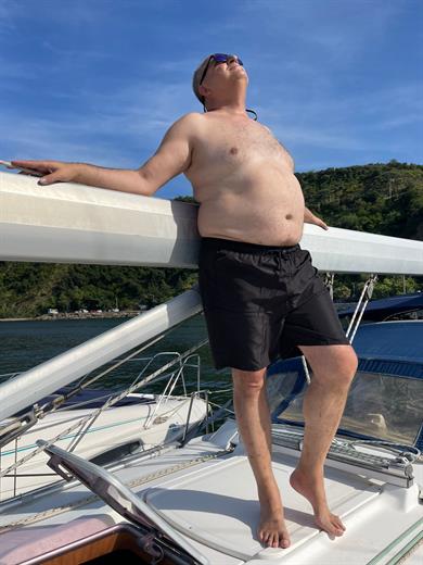 Siyah Büyük Beden Standart Boy Erkek Mayo Deniz Şortu 