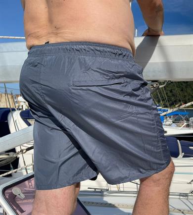 Füme Büyük Beden Standart Boy Erkek Mayo Deniz Şortu 