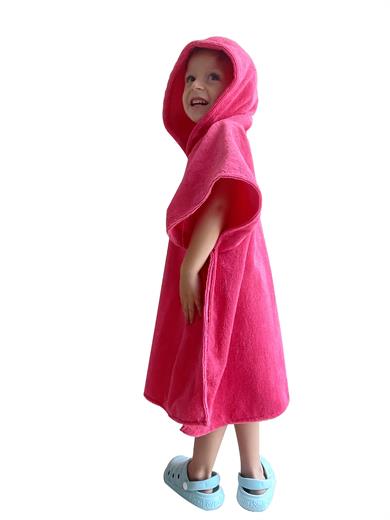 Nakış Detaylı Çocuk Panço Havlu 