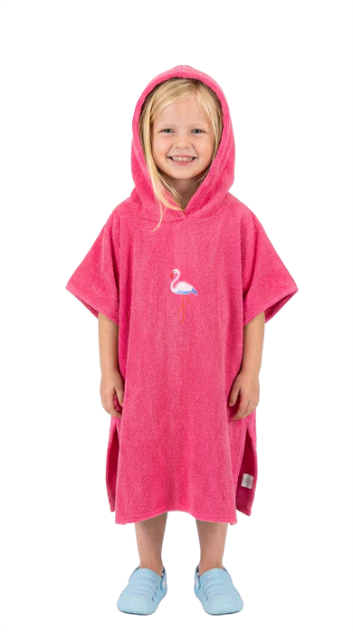 Nakış Detaylı Çocuk Panço Havlu 