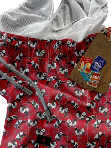 Baskılı Bebek Deniz Şortu