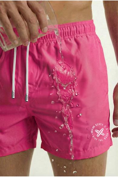 Pembe Mini Boy Erkek Mayo Deniz Şortu