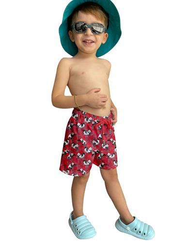 Baskılı Bebek Deniz Şortu