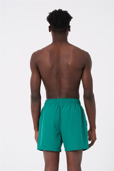 DAAG Yeşil Düz Renk Standart Boy Erkek Deniz ve Havuz Şortu 