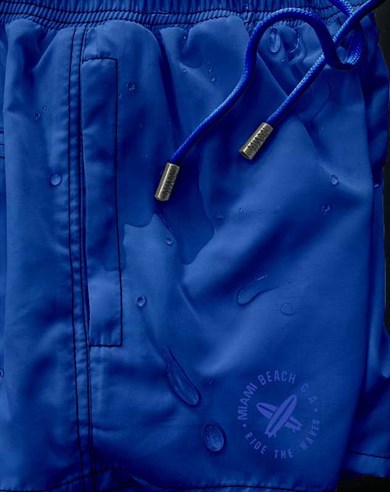 Saks Mavi  Mini Boy Erkek Mayo Deniz Şortu