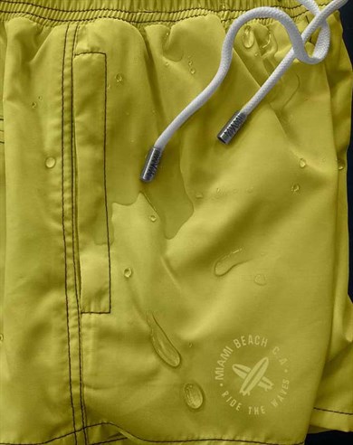 Sarı  Mini Boy Erkek Mayo Deniz Şortu
