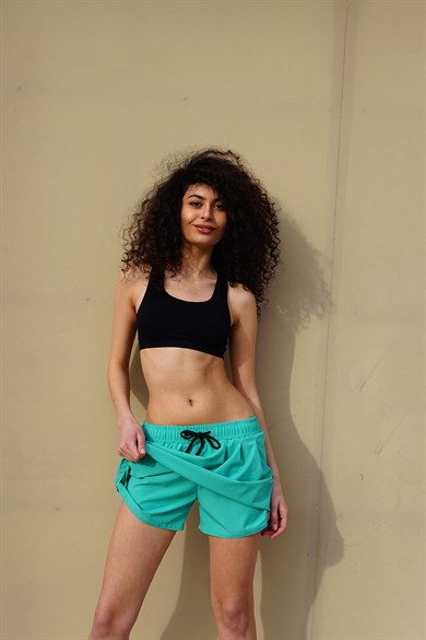 Mint Mini Boy Kadın Şort Etek 