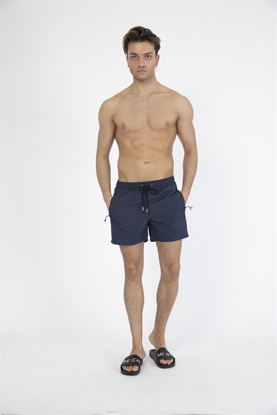 Lacivert Standart Boy Erkek Mayo Deniz Şortu 