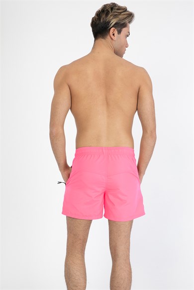 Pembe Standart Boy Erkek Mayo Deniz Şortu 