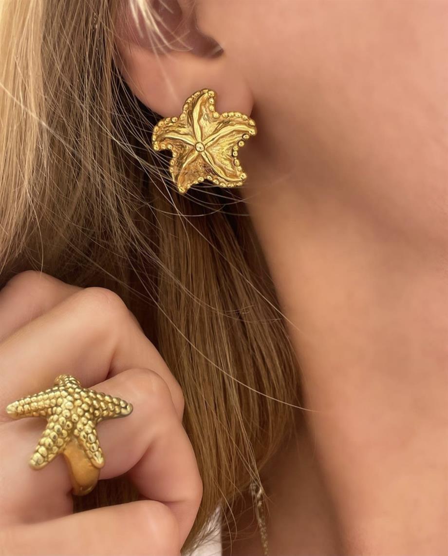 DENİZ YILDIZI TOPÇUK YÜZÜK