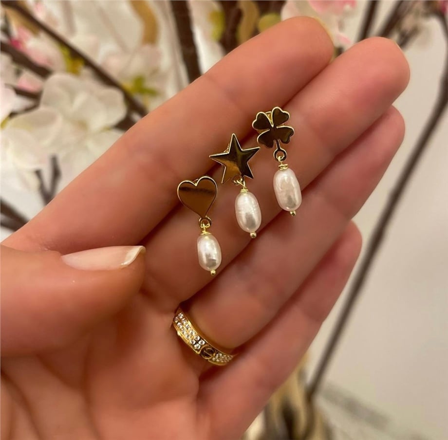 İNCİLİ FİGÜR KÜPE