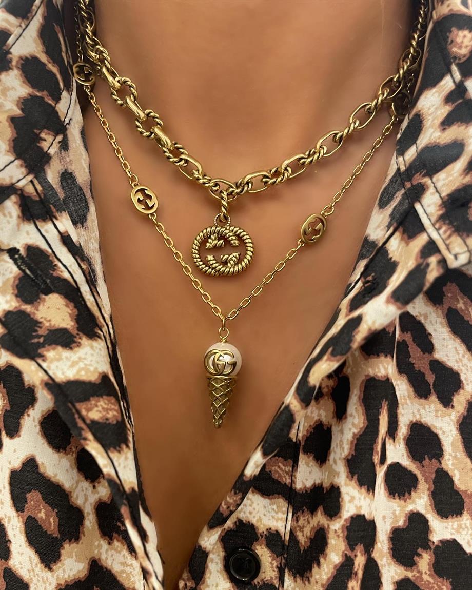 İTHAL DONDURMA KOLYE