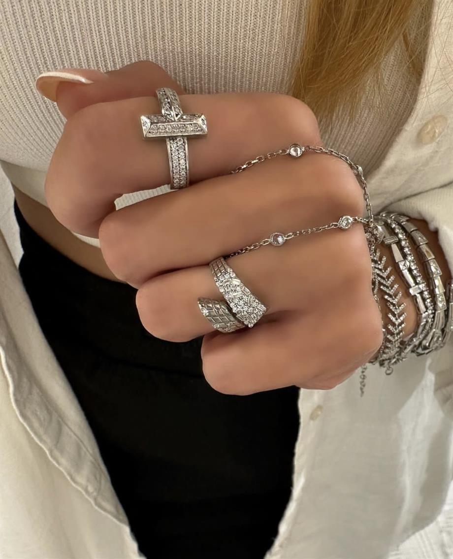 KIRIK TAŞ SARMAL YÜZÜK