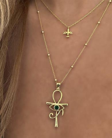 ANKH & RA GÖZ KOLYE