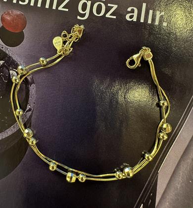 ÇİFT SIRA TOPÇUK BİLEKLİK
