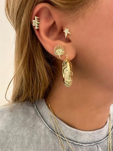 ÇİFT TAŞLI MIZRAK PİERCİNG