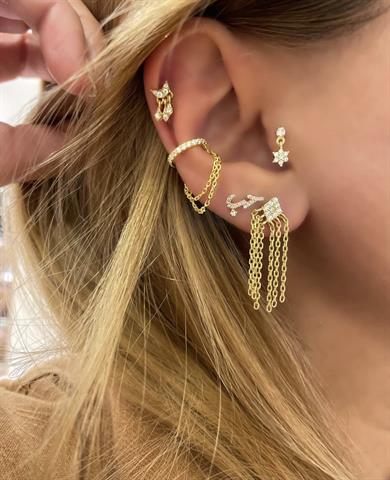 ÇİFT ZİNCİR EARCUFF
