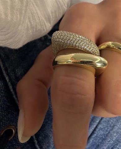 FULL DÜZ GOLD SHAPE YÜZÜK