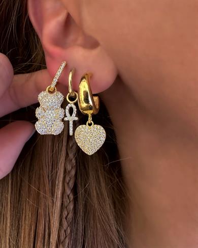 FULL TAŞ AYICIK KÜPE