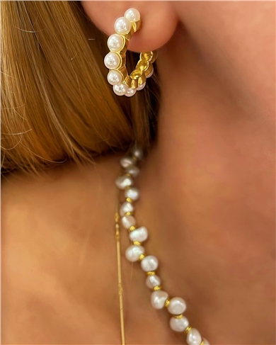 IN LOVE PEARL HALKA KÜPE