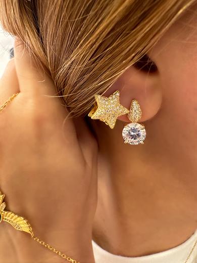 FANCY KAPAKLI YILDIZ KÜPE