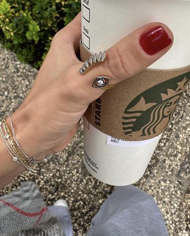 KİRPİKLİ GÖZ YÜZÜK