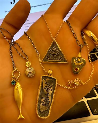 MAT GOLD BALIK KOLYE