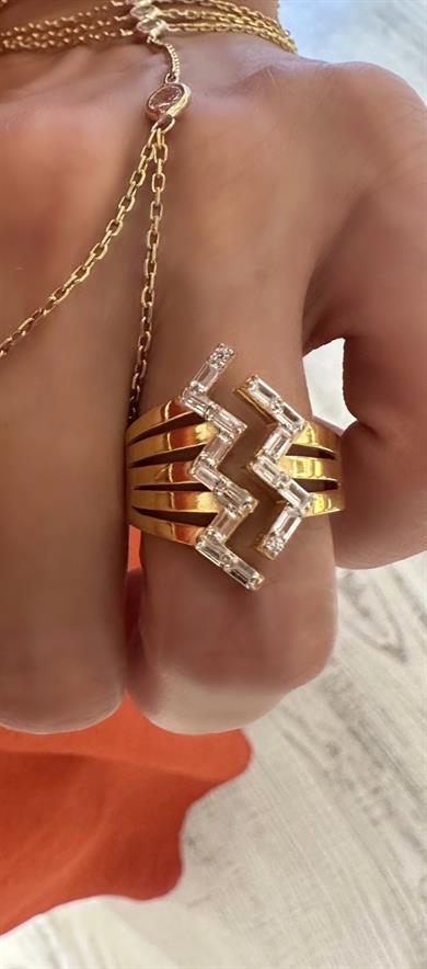 MER DALGA MODEL YÜZÜK