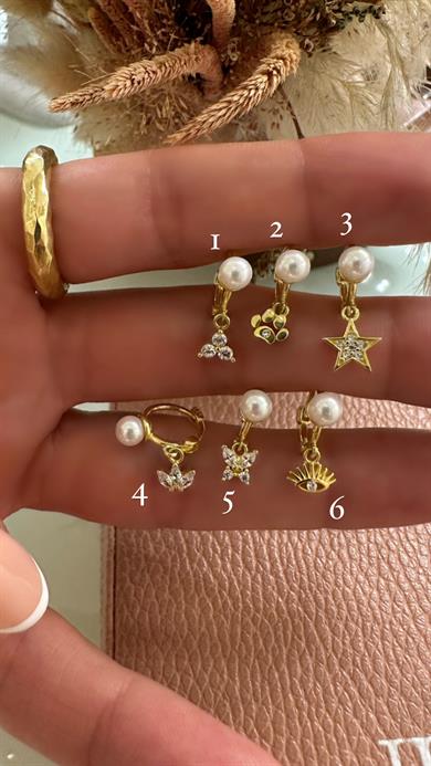 MİNİ HALKA İNCİLİ FİGÜR PIERCING