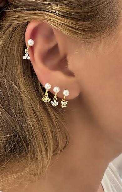 MİNİ HALKA İNCİLİ FİGÜR PIERCING