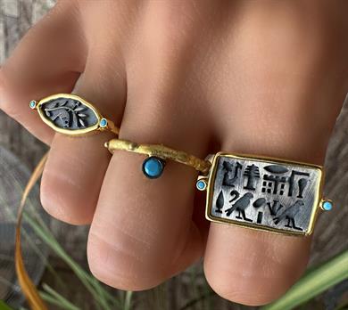 MISIR ŞANS FİGÜRLÜ YÜZÜK