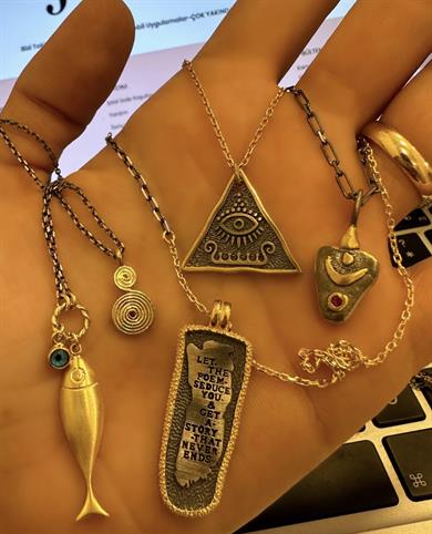 MİST AY YILDIZ KOLYE